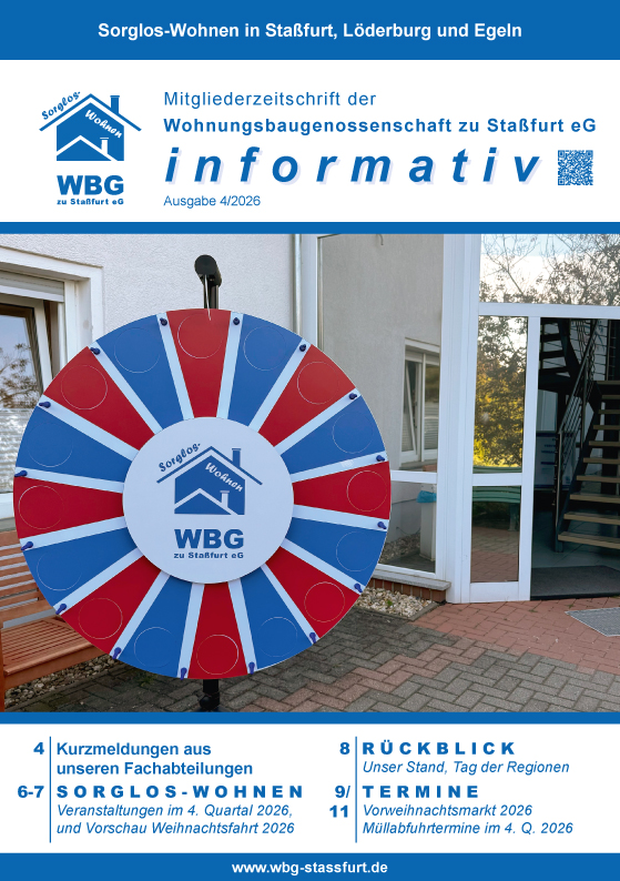 Deckblatt WBG informativ