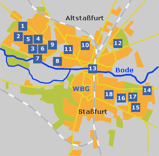 Karte WBGSFT